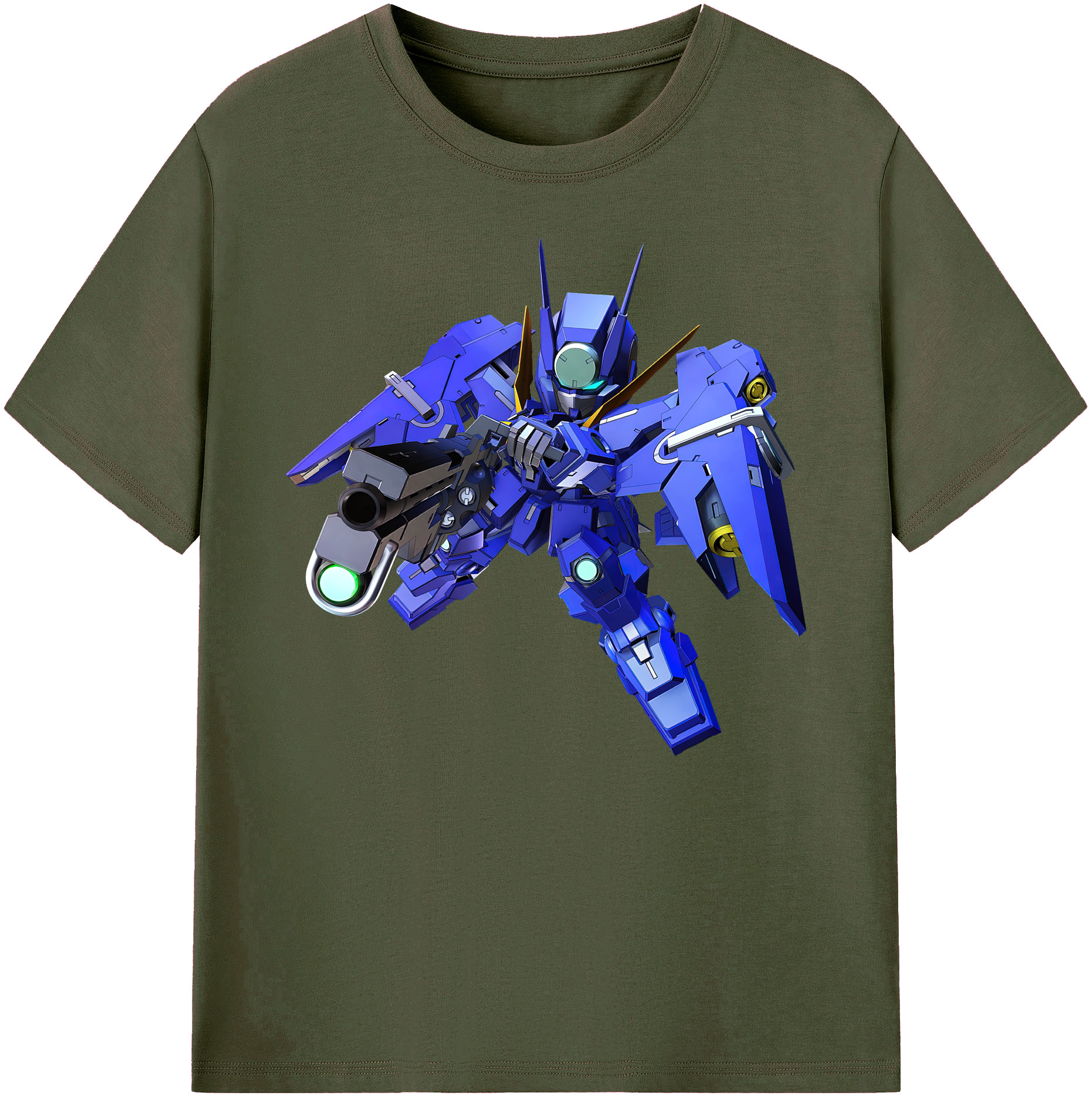 （画像用） 機動戦士ガンダム Mobile Suit Gundam 綿100％ メンズ半袖Tシャツ｜肌触りやわらか＆通気性